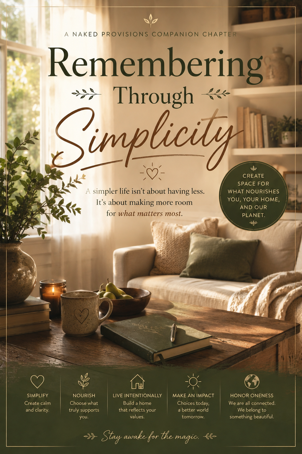 Remembering through Simplicity: A Naked Provisions Companion Chapter