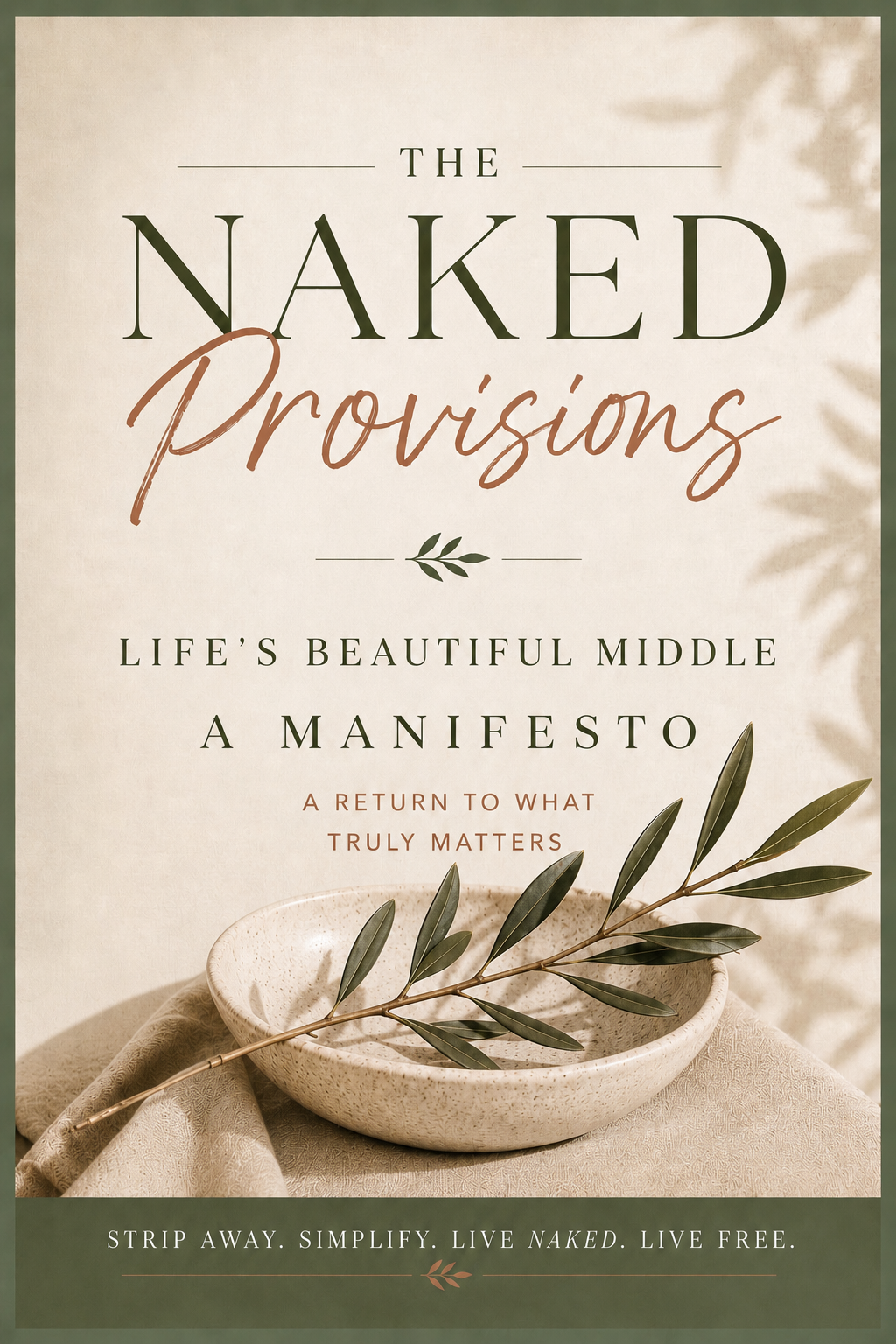 Naked Provisions: A Mid-Life Manifesto + Workbook and 7-Day Naked Challenge